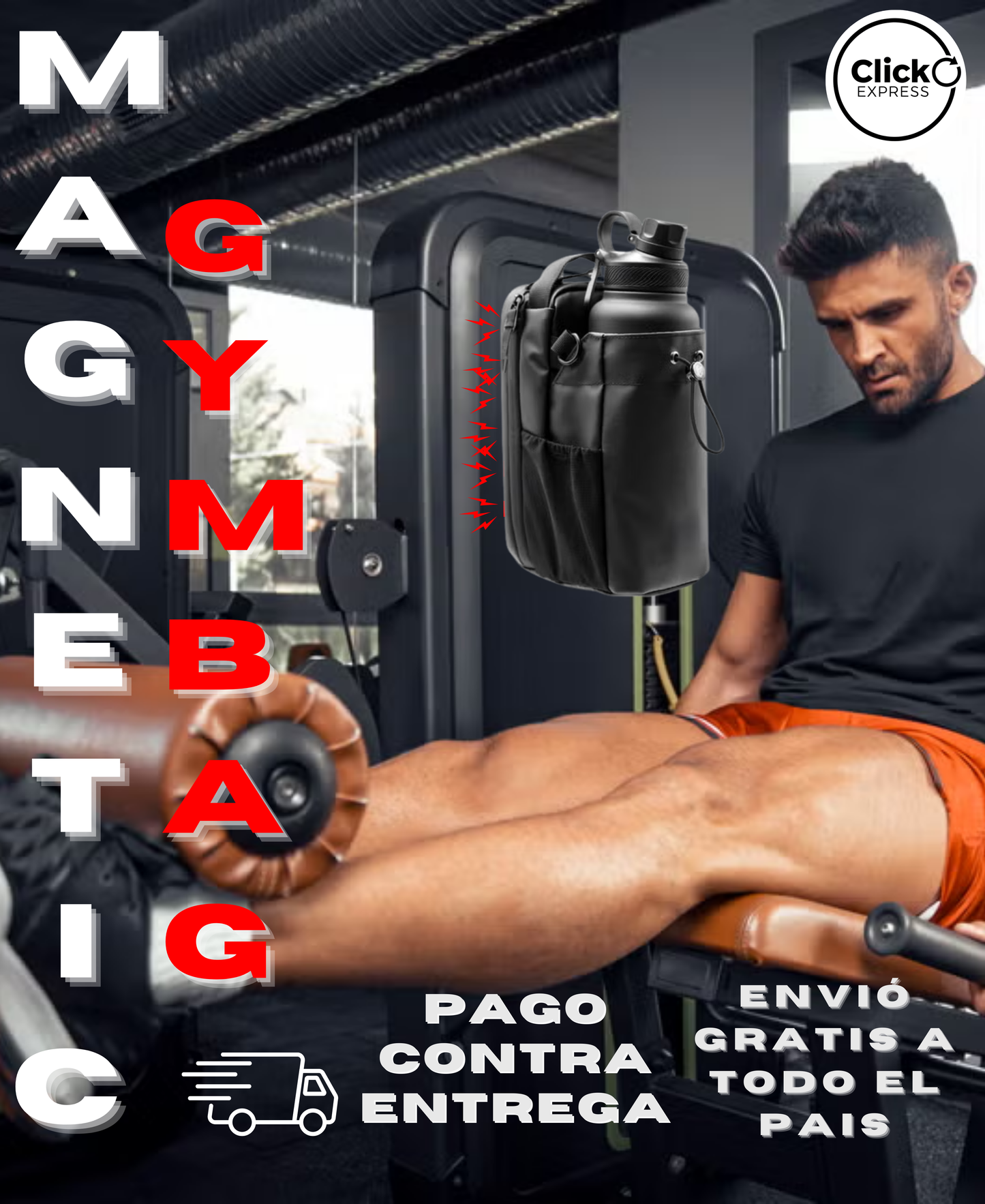 🏋️‍♂️ MAGNETIC GYM BAG